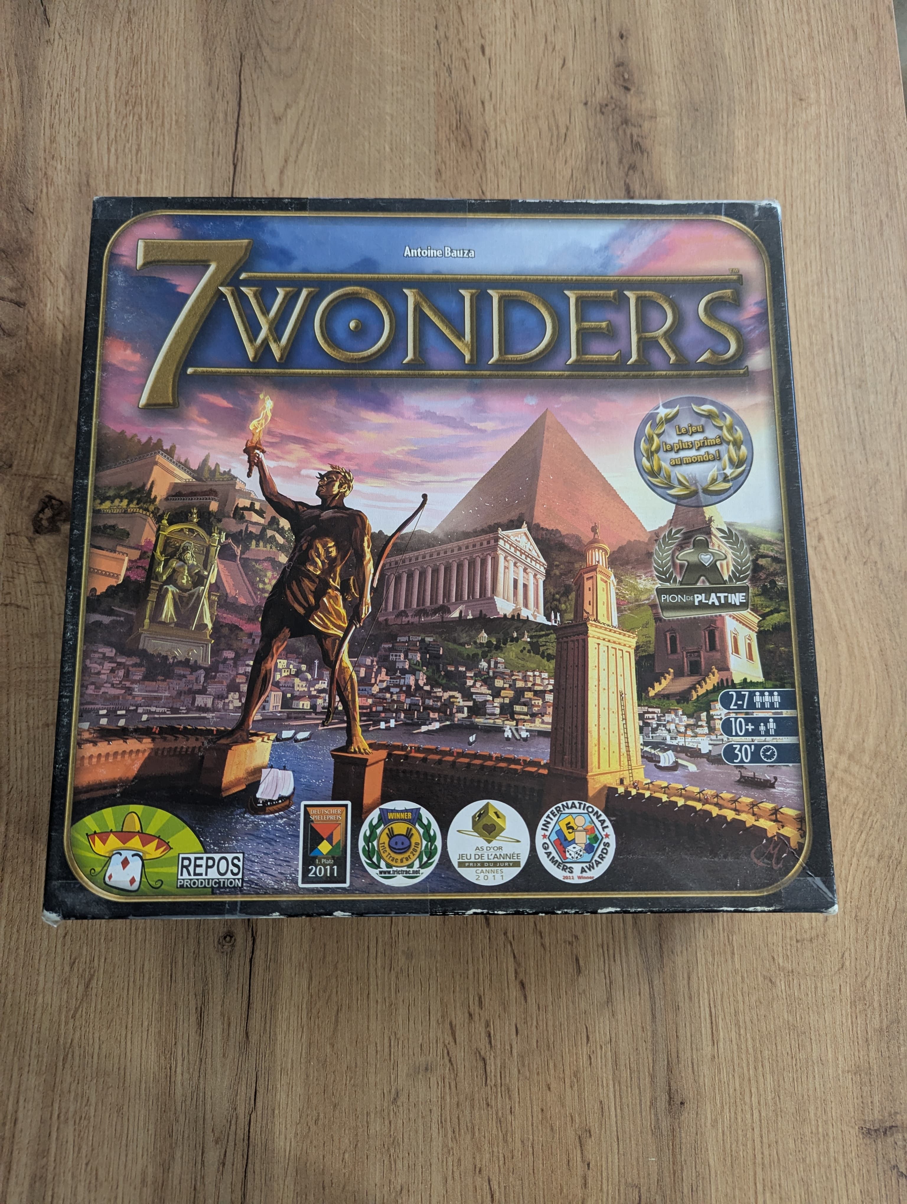Jeu 7wonders