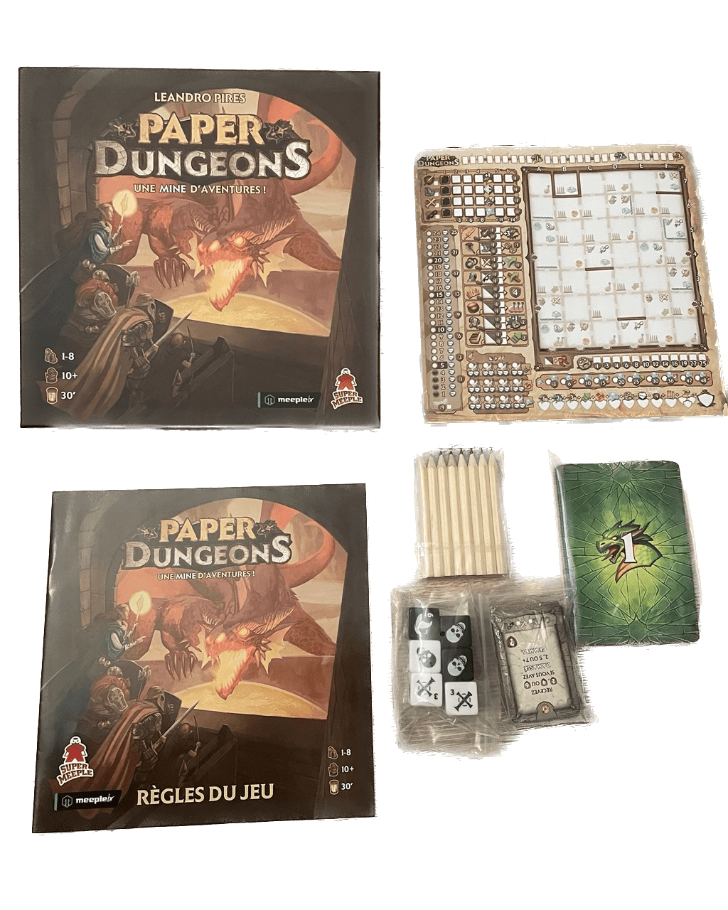 Paper Dungeons - Roll and write